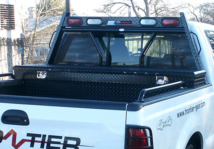 Diamond Rear Window Protection Frontier Truck GearFrontier Truck Gear
